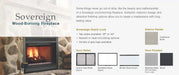 Majestic 36" Sovereign Radiant Traditional Wood Burning Fireplace Majestic Dreamwood Living