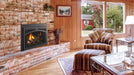 Majestic Trilliant Large 35" Traditional Direct Vent Gas Fireplace Insert With IntelliFire Touch Ignition System Majestic