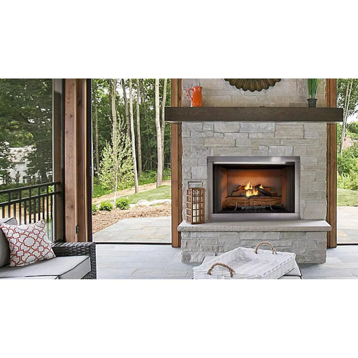 Majestic Vesper 36" Traditional Outdoor Vent-Free Gas Fireplace With Traditional Stacked Refractory Majestic