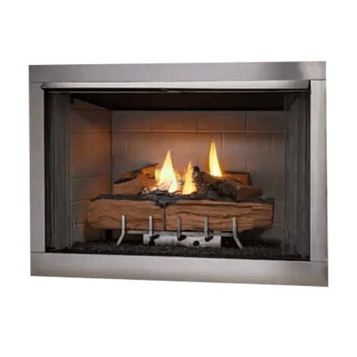 Majestic Vesper 42" Traditional Outdoor Vent-Free Gas Fireplace With Herringbone Refractory Majestic