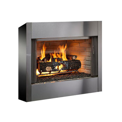 Majestic Villawood 42" Traditional Outdoor Wood Burning Fireplace Majestic