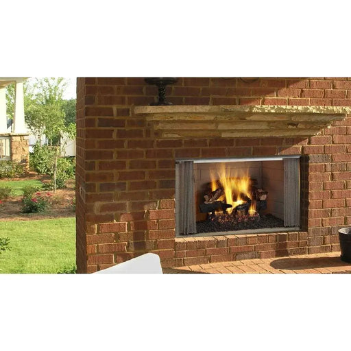 Majestic Villawood 36" Traditional Outdoor Wood Burning Fireplace Majestic