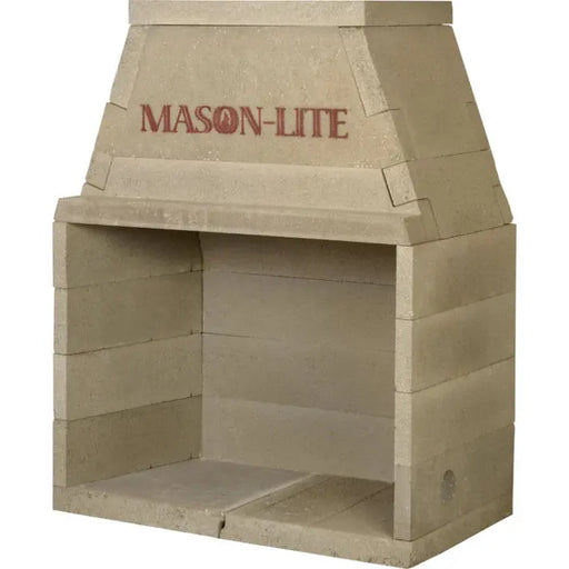 Mason-Lite 120" Regal Wood Burning Firebox Kit - MFP120-RGL Mason-Lite Dreamwood Living