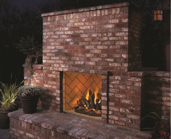 Mason-Lite 43" See - Thru Gas Vent Free Firebox Kit - MFPST43VF