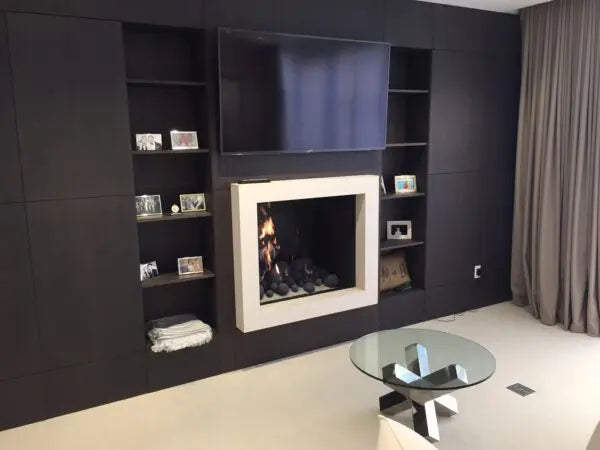 Mason-Lite Linear Gas Fireplace (with Burner Trough) – 12" B-Vent Mason-Lite Dreamwood Living