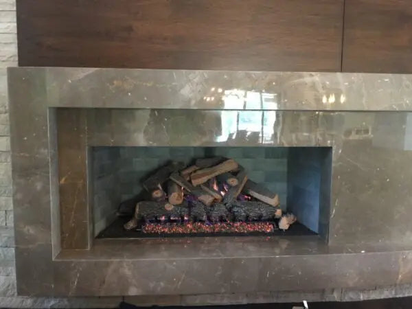 Mason-Lite Linear Gas Fireplace (with Burner Trough) – 12" B-Vent Mason-Lite Dreamwood Living