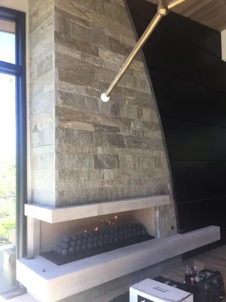 Mason-Lite Linear Vent Free Gas Fireplace (with Burner Trough) Mason-Lite Dreamwood Living