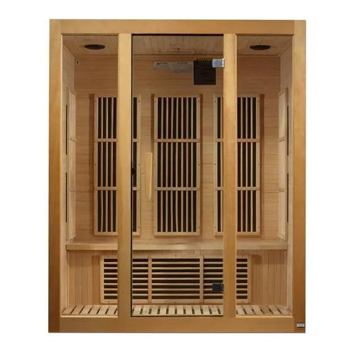 Maxxus Bellevue 3-Person Near Zero EMF Far Infrared Sauna Maxxus Dreamwood Living