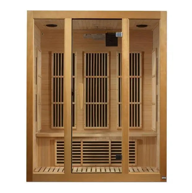 Maxxus Bellevue 3-Person Near Zero EMF Far Infrared Sauna Maxxus Dreamwood Living