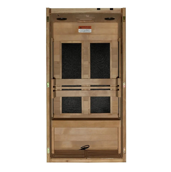Maxxus S-Line 1 Person Low EMF FAR Infrared Sauna Maxxus
