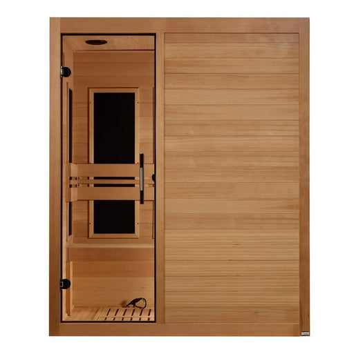 Maxxus S-Line 3-Person Low EMF Far Infrared Sauna Dreamwood Living