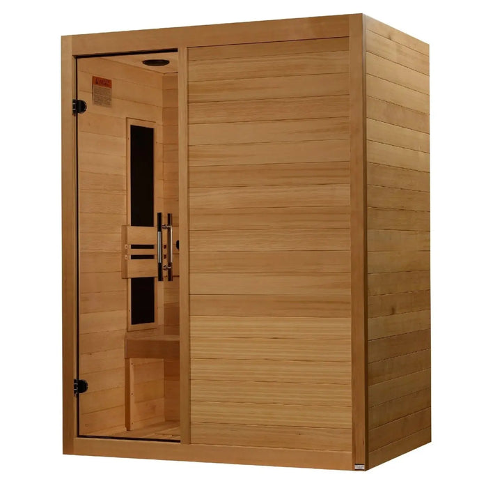 Maxxus S-Line 3-Person Low EMF Far Infrared Sauna Dreamwood Living
