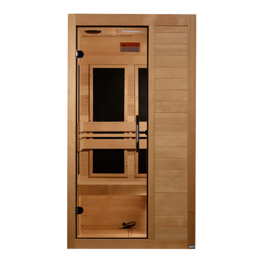 Maxxus S-Line Elite 1-Person Ultra Low EMF Far Infrared Sauna Maxxus Dreamwood Living