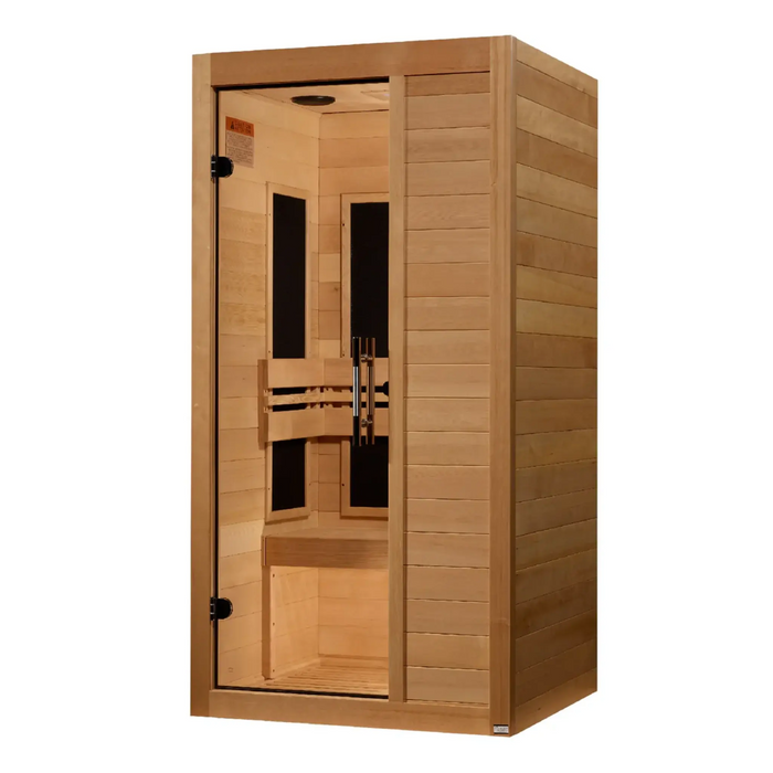 Maxxus S-Line Elite 1-Person Ultra Low EMF Far Infrared Sauna Maxxus Dreamwood Living