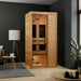 Maxxus S-Line Elite 1-Person Ultra Low EMF Far Infrared Sauna Maxxus Dreamwood Living
