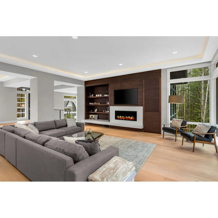 Modern Flames 100" Orion V2 Slim Linear LCD Electric Fireplace Modern Flames Dreamwood Living