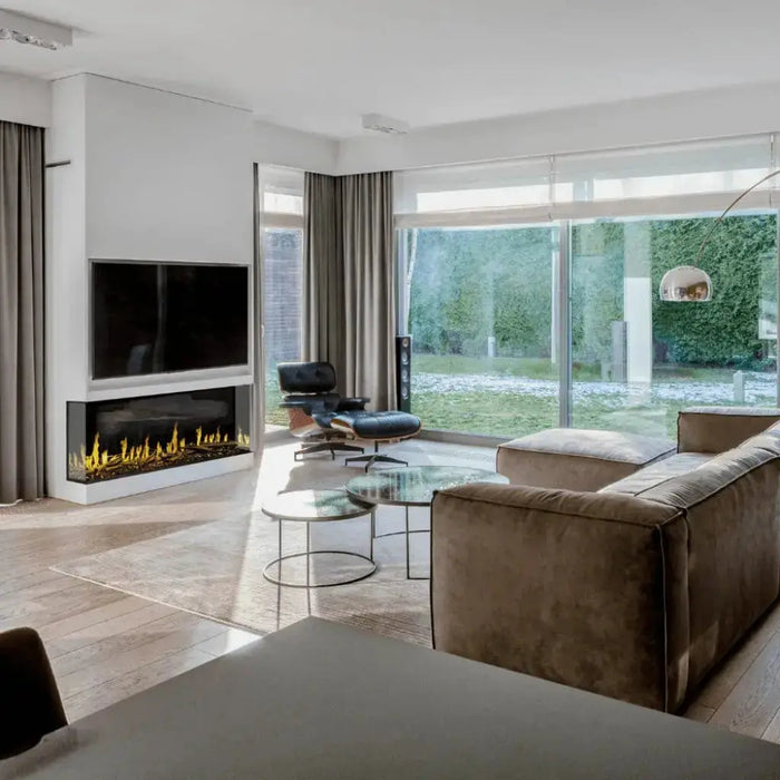 Modern Flames 100" Orion Multi Heliovision Electric Fireplace Modern Flames