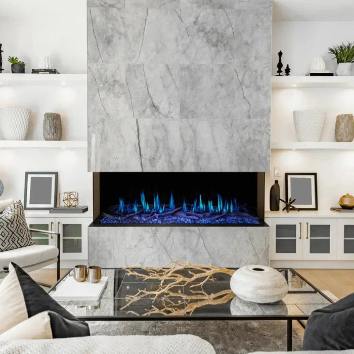 Modern Flames 100" Orion Multi Heliovision Electric Fireplace Modern Flames
