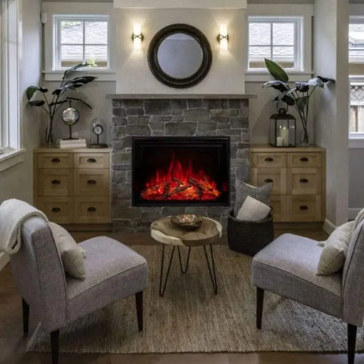 Modern Flames 26" Redstone Built-in Electric Fireplace Insert Modern Flames
