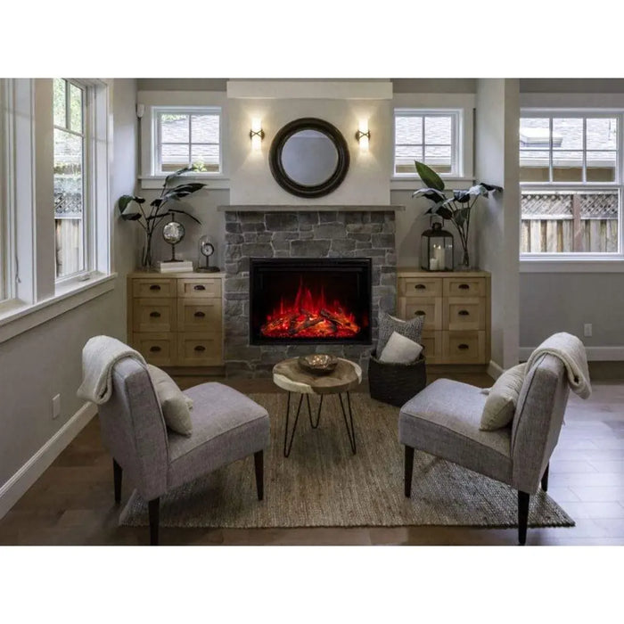 Modern Flames 30" Redstone Built-in Electric Fireplace Insert Modern Flames