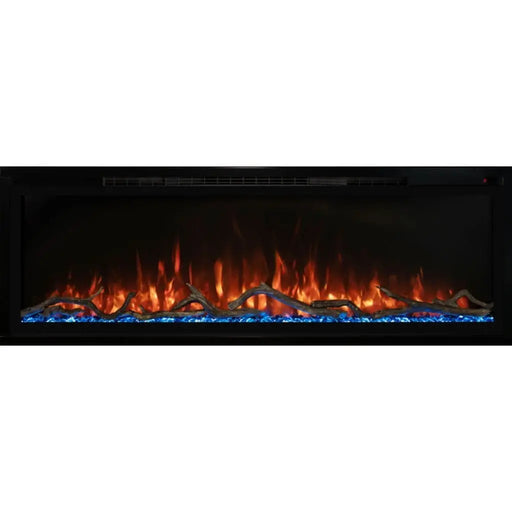 Modern Flames 50" Spectrum Slimline Wall Mount/Recessed Electric Fireplace Modern Flames