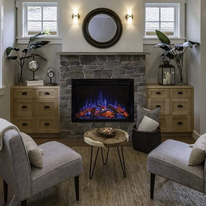 Modern Flames 54" Redstone Built-in Electric Fireplace Insert Modern Flames