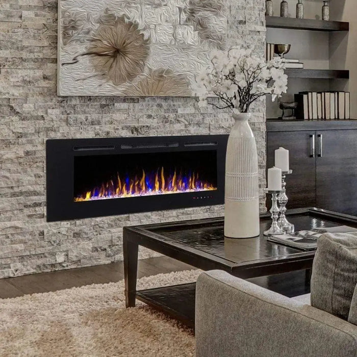Modern Flames 60" Challenger Wall Mount/Recessed Linear Electric Fireplace Modern Flames