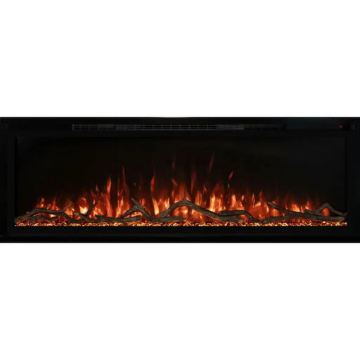Modern Flames 60" Spectrum Slimline Wall Mount/Recessed Electric Fireplace Modern Flames
