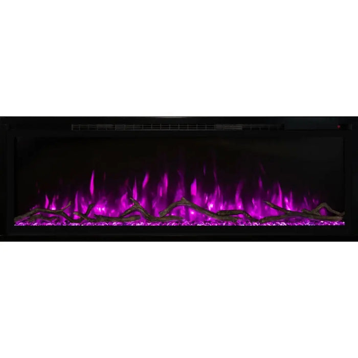 Modern Flames 60" Spectrum Slimline Wall Mount/Recessed Electric Fireplace Modern Flames