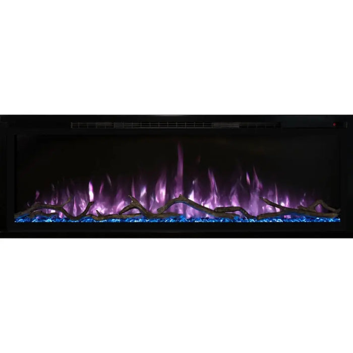 Modern Flames 60" Spectrum Slimline Wall Mount/Recessed Electric Fireplace Modern Flames