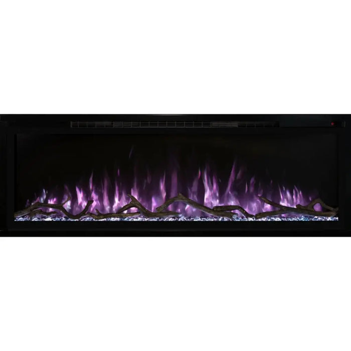 Modern Flames 60" Spectrum Slimline Wall Mount/Recessed Electric Fireplace Modern Flames