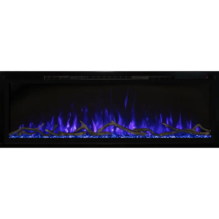 Modern Flames 60" Spectrum Slimline Wall Mount/Recessed Electric Fireplace Modern Flames