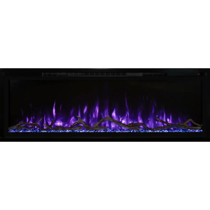 Modern Flames 60" Spectrum Slimline Wall Mount/Recessed Electric Fireplace Modern Flames