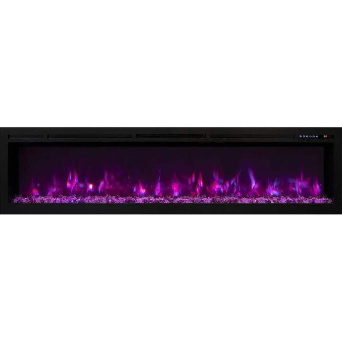 Modern Flames 74" Spectrum Linear Built-in Electric Fireplace Modern Flames
