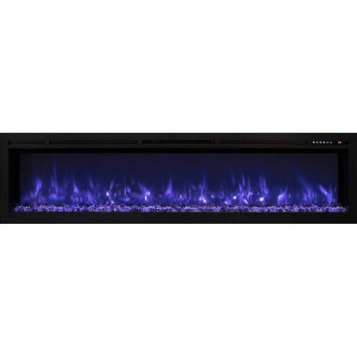 Modern Flames 74" Spectrum Linear Built-in Electric Fireplace Modern Flames