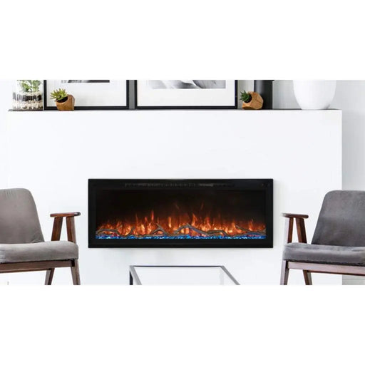 Modern Flames 74" Spectrum Slimline Wall Mount/Recessed Electric Fireplace Modern Flames