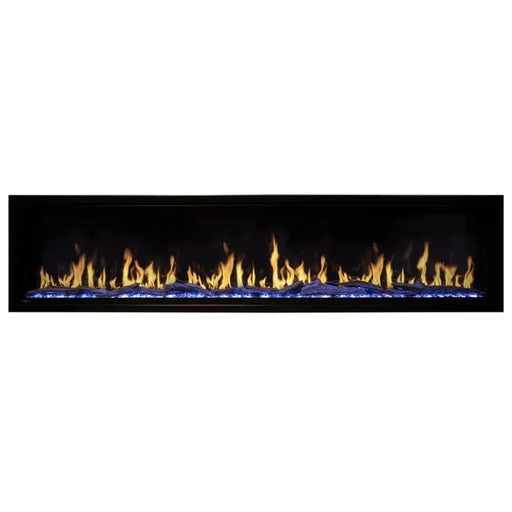 Modern Flames 76" Orion Slim Heliovision Electric Fireplace Modern Flames