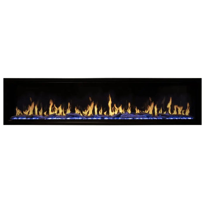 Modern Flames 76" Orion Slim Heliovision Electric Fireplace Modern Flames