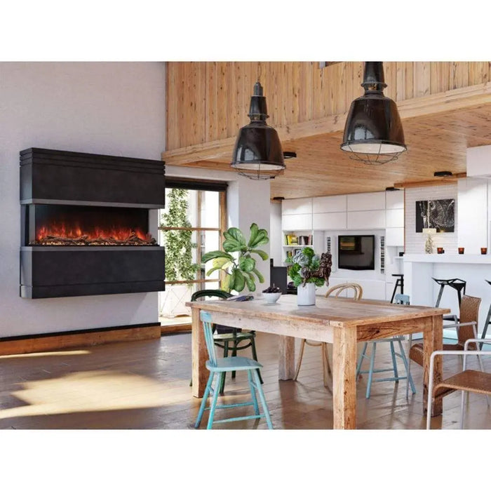 Modern Flames 80" Landscape Pro Multi-Sided Built In Electric Fireplace Modern Flames