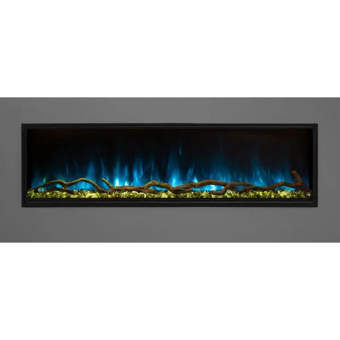 Modern Flames 80" Landscape Pro Slim Built In Electric Fireplace Modern Flames