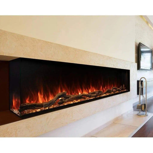 Modern Flames 96" Landscape Pro Multi-Sided Built In Electric Fireplace Modern Flames