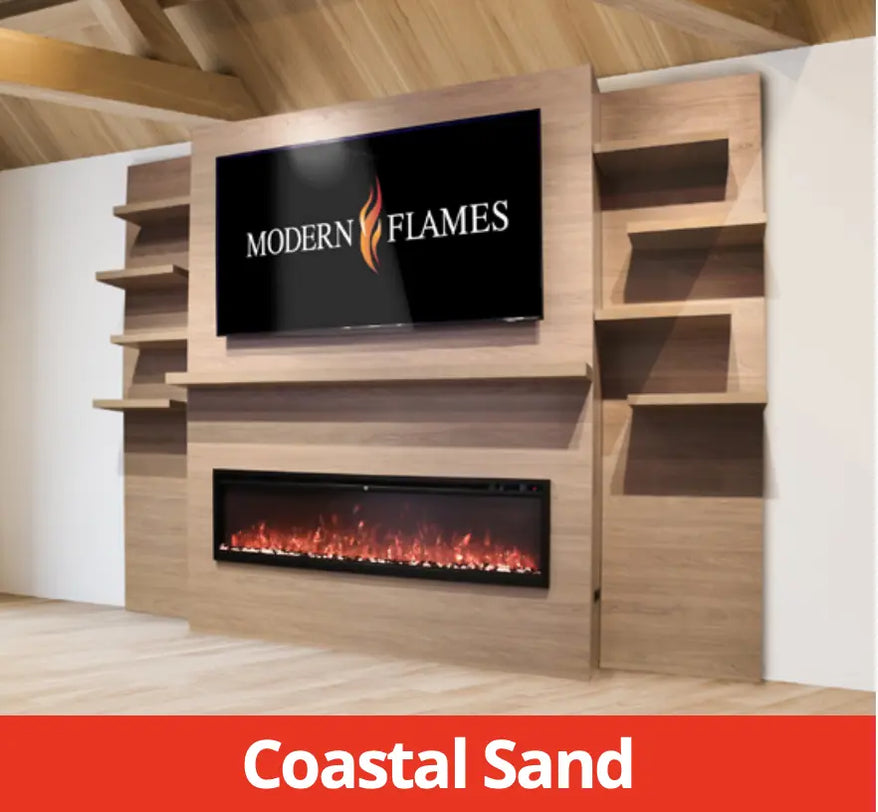 Modern Flames Allwood Media Wall System for Spectrum Slimline 60 ...