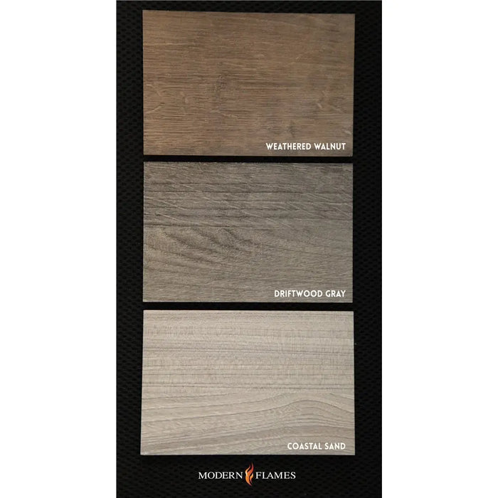 Modern Flames Allwood Media Wall System for Orion® Slim 60” Fireplace Modern Flames Dreamwood Living