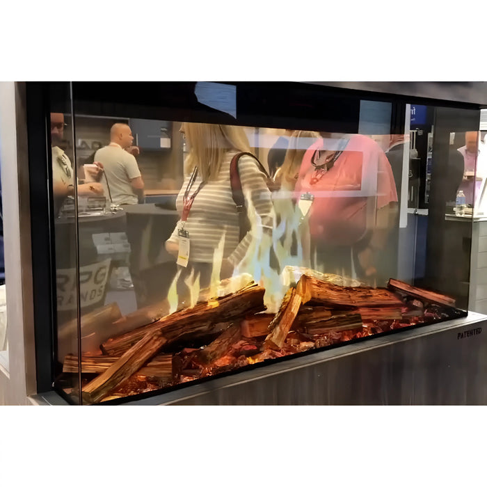 Modern Flames Nova Clear 48” See Through Laser Projection Electric Fireplace Modern Flames Dreamwood Living
