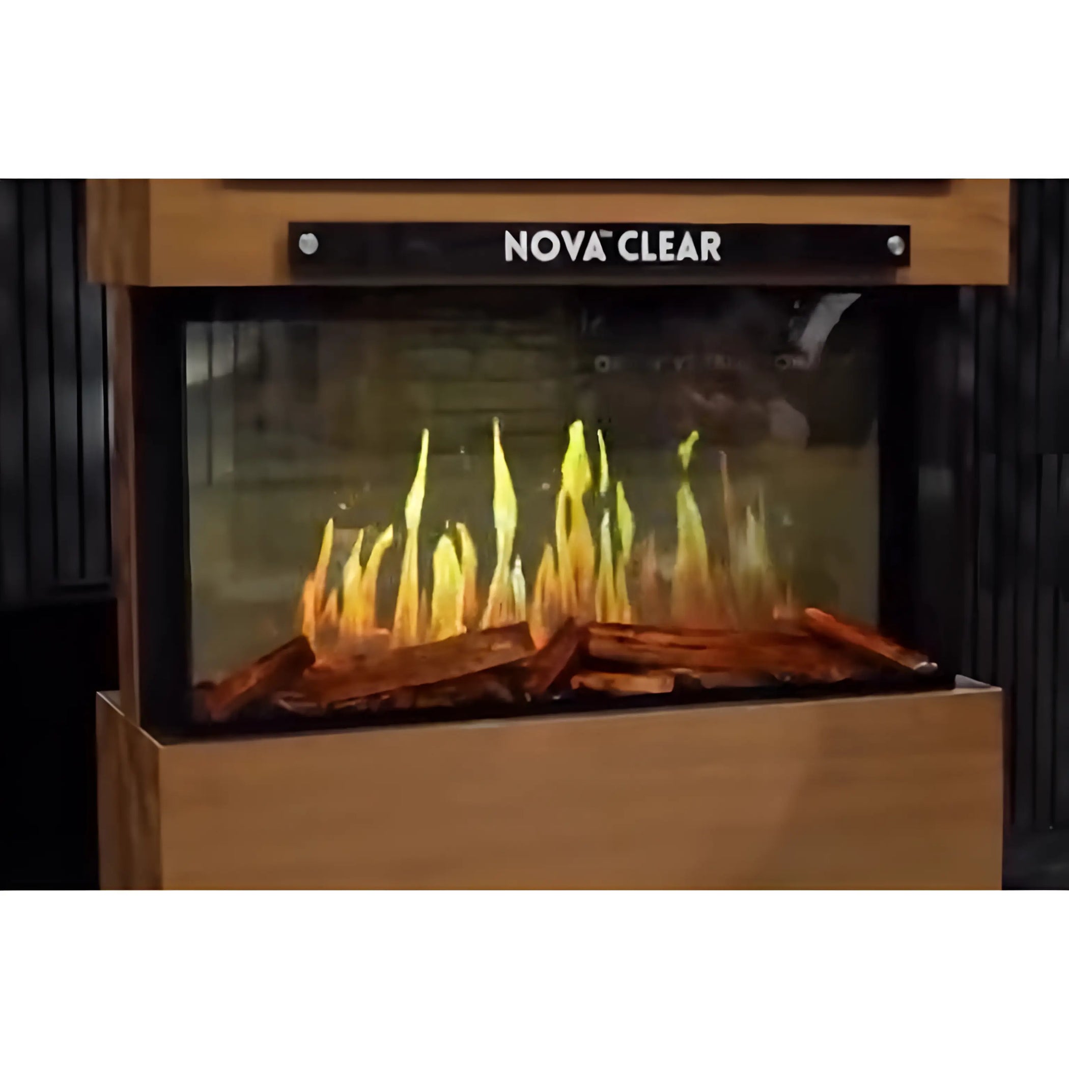 Modern Flames Nova Clear 48” See-Through Fireplace | Dreamwood Living