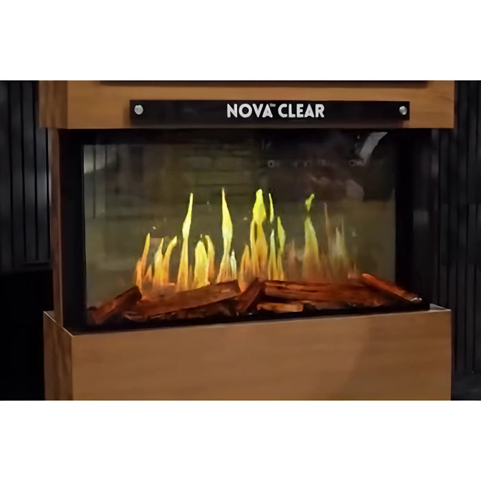 Modern Flames Nova Clear 48” See Through Laser Projection Electric Fireplace Modern Flames Dreamwood Living