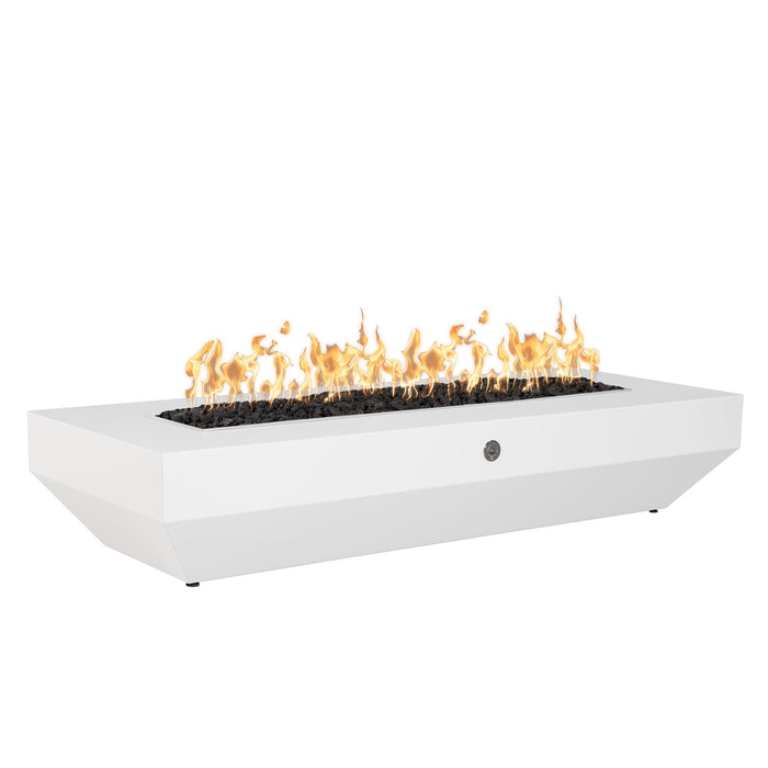 The Outdoor Plus OPT-MODPC48 Moderno 48" Powder Coat Rectangular Gas Fire Pit