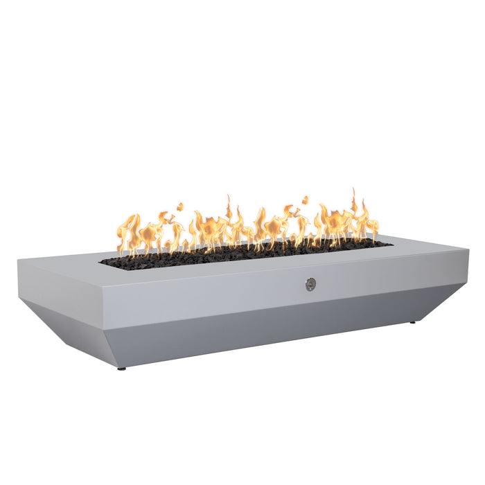 The Outdoor Plus OPT-MODPC48 Moderno 48" Powder Coat Rectangular Gas Fire Pit