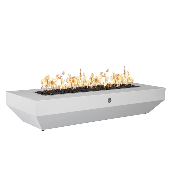 The Outdoor Plus OPT-MODPC48 Moderno 48" Powder Coat Rectangular Gas Fire Pit