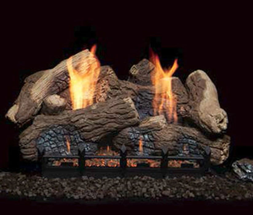 Monessen 18" Berkley Oak Ceramic Fiber Gas Log Set (Logs Only) Monessen Dreamwood Living